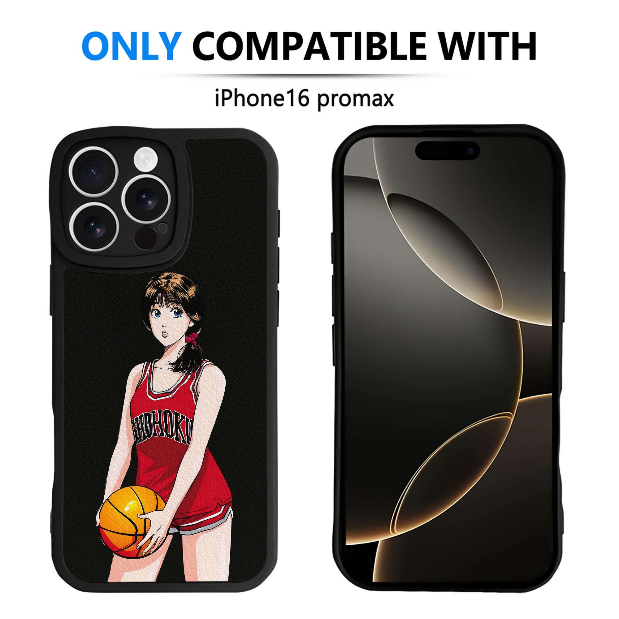 （画像用） SLAM DUNK／スラムダンク 【iPhone 16シリーズ対応】シリコンスマホケース（レザー調） 材質：シリコン